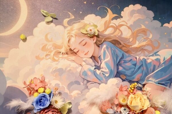 畫中花《現在是睡覺時間》：圖片 2